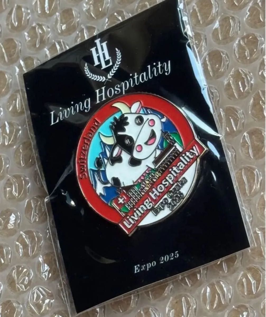 万博 Expo 2025 LIVING HOSPITALITY スイス館 牛 ホルスタイン