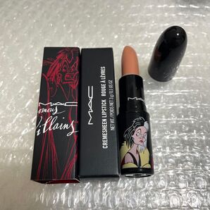 MAC リップスティック 口紅 LIPSTICK ディズニー コラボ ヴィランズ ハロウィン クルエラ 101匹わんちゃん 中古