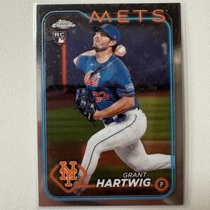 グラントハートウィグ topps chrome 2024