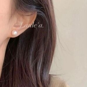 パールピアス 天然淡水真珠 silver925ポスト アレルギー対応