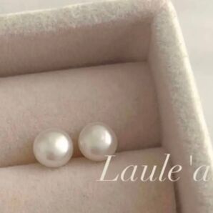 パールピアス 天然淡水真珠 silver925ポスト アレルギー対応