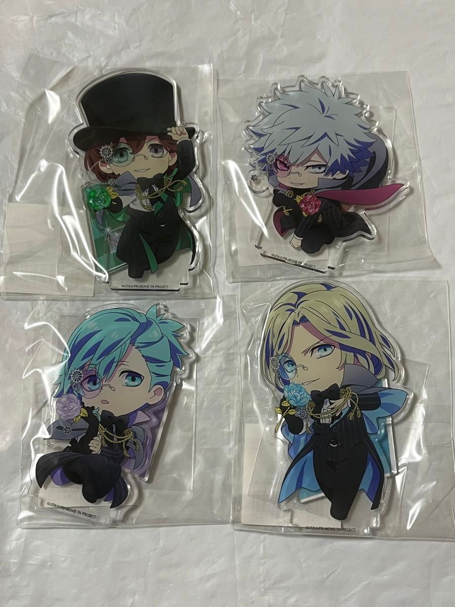 4種セット うたプリ カルナイ タブナイ ちびキャラ アクスタ AJ限定 うたプリ カルナイ タブナイ ちびキャラ アクスタ AJ限定 アニメ