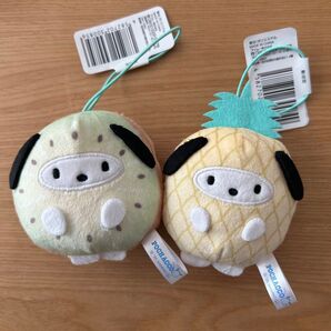 サンリオキャラクターズ 着ぐるみマスコット パイン キウイ ポチャッコ