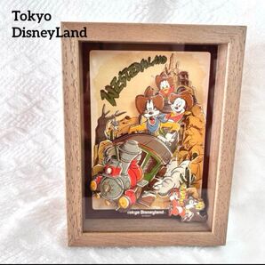 東京ディズニーランド Tokyo DisneyLand ウエスタンウェア ビッグサンダーマウンテン アートフレーム