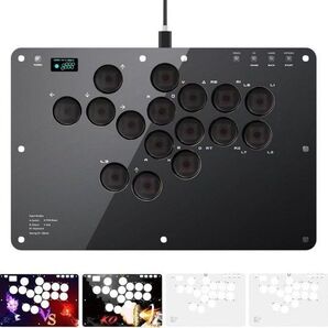 2025年新開発 プロ仕様16ボタンレバーレス アケコン