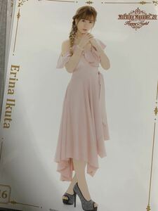 【生田衣梨奈・16】コレクションピンナップポスター モーニング娘。'20 ディナーショー「Happy Night」ピンポス