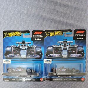 【値段交渉可】ホットウィール 2024 BWT Alpine F1 Team A524 2台セット