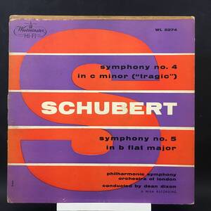 ◆WL盤 ◆ Schubert ◆ Dean Dixon ◆ Westminster 米 深溝