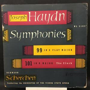 ◆ WL盤 ◆ Haydn ◆ Scherchen ◆ Symphonies ◆ Westminster 米 深溝