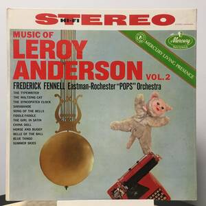 ◆ The music of Leroy Anderson vol.2 ◆ Frederick Fennell ◆ Mercury 米 深溝