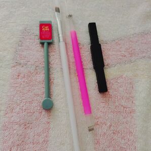 【LEISURE CLUB】ネイルアートツール 4本セット 磁石棒 マグネット