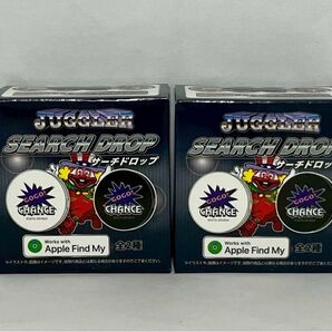 ジャグラー サーチドロップ 置き忘れ防止タグ iPhone専用 ホワイト ブラック 全2種セット