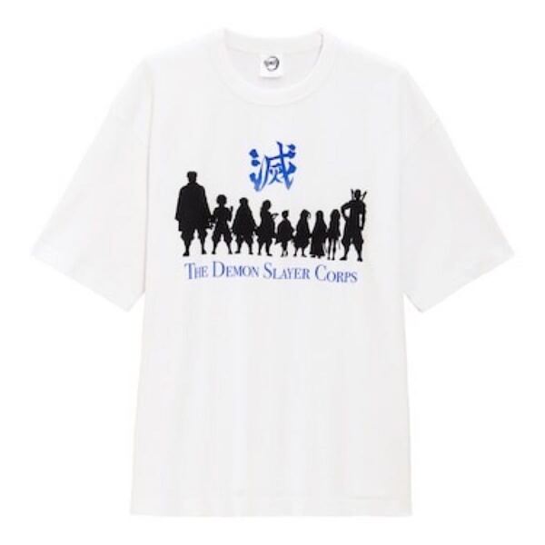 新品!鬼滅の刃 鬼殺隊 GU ジーユー Tee Tシャツ