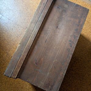 昔の木箱 アンティーク