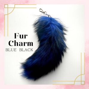 きつね キツネ 狐 尻尾 しっぽ ファー チャーム キーホルダー ふわふわ 大人気 もふもふ