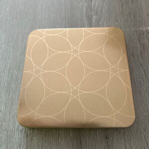 カードケース 缶ケース 小物入れ カード入れ Amazonギフト券のケース ゴールド 金色 約10cm