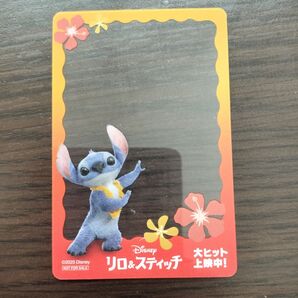 映画【リロ&スティッチ】映画館配布クリアカード 非売品