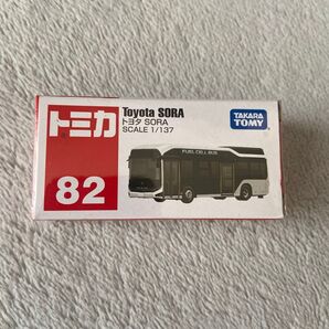 No.82 トヨタ SORA (箱) (1/137スケール トミカ 158448)