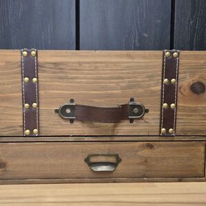 アンティーク 収納 引き出し 棚 木製 ウッド