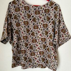 セルフサービス 半袖ブラウス Lサイズ