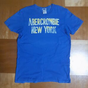 ABERCROMBIE NEW YORK Tシャツ ブルー