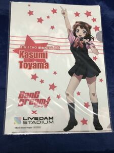 BanG Dream! バンドリ！ガールズバンドパーティ 戸山 香澄 ビッグエコー コラボ オリジナル クリアファイル 新宿西口店「Kasumi’s Room」