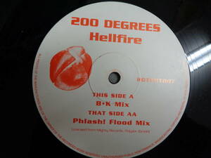 200 DEGREES/HELLFIRE(DISC ONE) B.K AND PHLASH! MIXES/3635