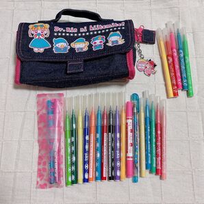 平成レトロ Dr.リンにきいてみて! 東京ミュウミュウ 満月をさがして ペンケース カラーペン りぼん付録 ちゃお まとめ売り