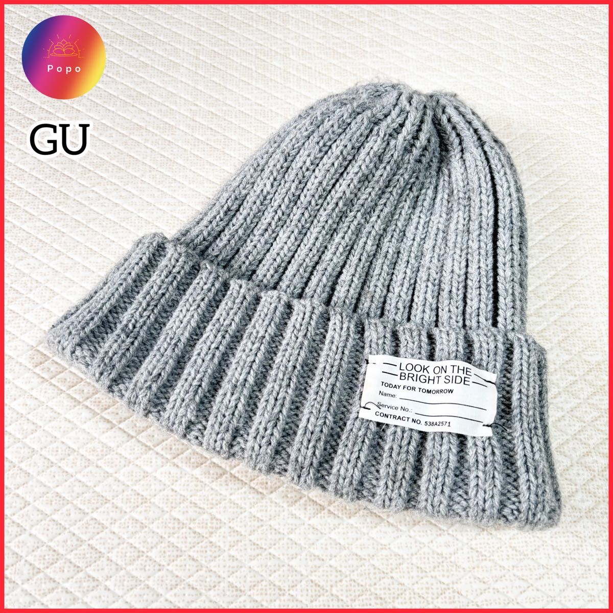 GOLDEN GOOSE/ゴールデングース】1978EMBROIDERY ビーニー