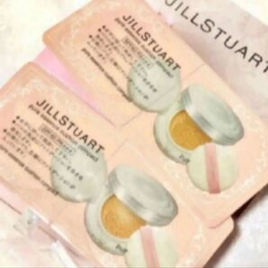 2色付け比べ♪新品☆ジルスチュアート人気☆美容液クッションファンデーション