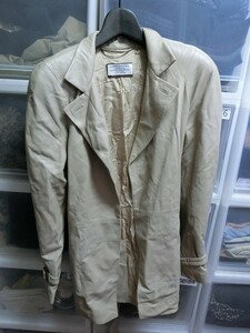 LOEWE ram leather coat beige Loewe 