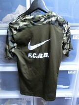 F.C.R.B. 迷彩 トレーニング Tシャツ S オリーブ #823126-390 エフシーアールビー_画像2