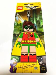 ★即決！LEGO レゴ バットマンザムービー ロビン クインバゲージタグミニフィグ ラッゲージタグ 旅行カバンネームタグ持ち物名札