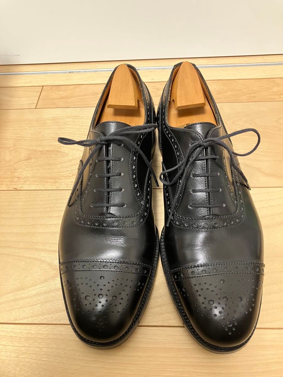 【廃盤・希少品】J.M.Weston 310 セミブローグストレートチップ　7.5E