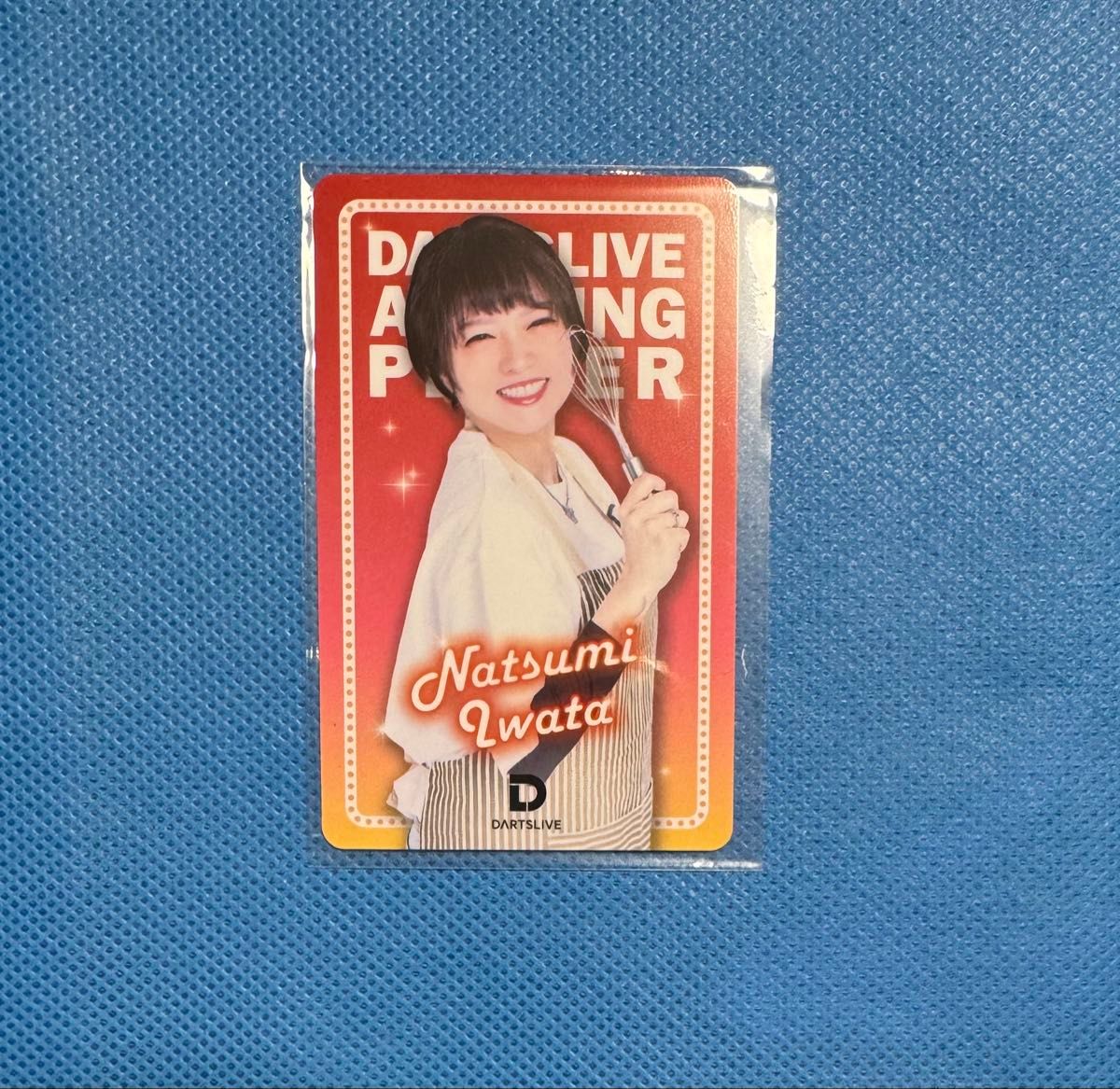 岩田夏海　ブラックホールB賞 岩田夏海プロ ブラックホールくじA賞B賞D賞セット 日本ダーツ祭り