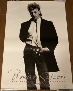 ブライアンセッツァー ポスター ストレイキャッツ ロカビリー サイコビリー クリームソーダ クラッシュ brian setzer stray cats the clash