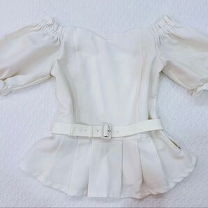 エミリアウィズ ブラウス 白 S