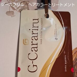 グロリアス製薬 ジーカラリル ヘアカラートリートメント ダークブラウン