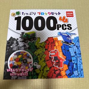 たっぷりブロックセット 1000PCS 対象年齢8才以上