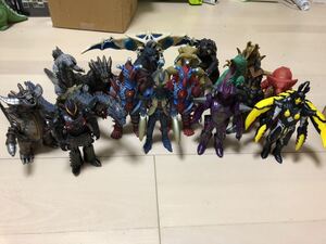 ウルトラ怪獣シリーズのソフビたくさんセット。