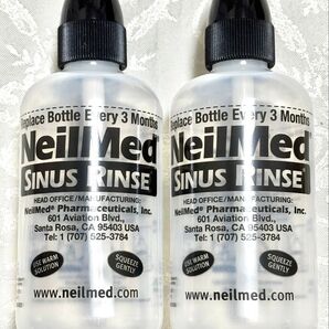ニールメッド サイナスリンス 鼻うがい ボトル 2本