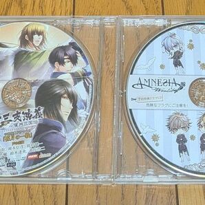 オトメイト系 予約特典ドラマCD2枚セット 開封済 ケース傷有り ジャンク品 十三支演義 アムネシア