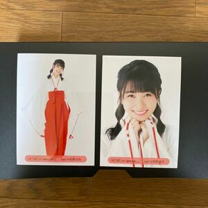 HKT48 松岡はな 写真 福袋 2017 2種