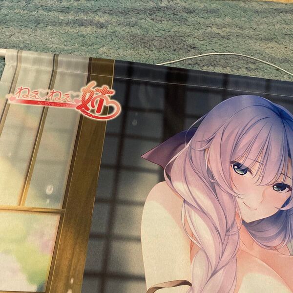 雨宮伊鞠 高鷲佳伽 描き下ろしB2タペストリー ねぇねぇ姉 アトリエかぐや