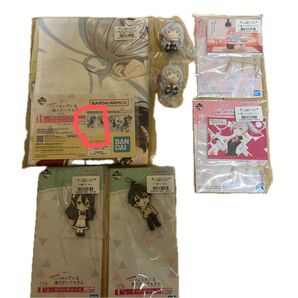 一番くじ ロシア語でデレる隣のアーリャさん B賞 添い寝ビジュアルクロスちょこのっこ2種イーゼル付きミニプレート2種ラバーチャーム