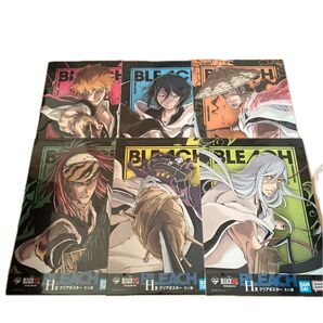 BLEACH ブリーチ クリアポスター 6種一番くじ H賞 まとめ売り