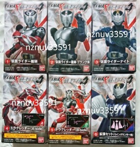 送198~掌動駆SHODO-X仮面ライダー4全6種1龍騎2ブランク体3ナイト4ドラグレッダーA5B6拡張セット ウイングランサー他(ジオウ)掌動 駆