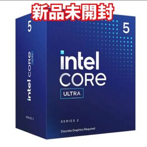 新品未開封 Intel MM99CN9C CoreU5-225F LGA1851 BX80768225F