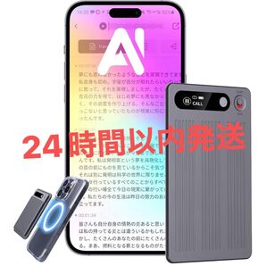 AI ボイスレコーダー ワンタッチ録音 文字起こし 先端LLMによる要約 73時間連続使用 118言語対応 64GB大容量