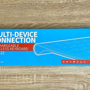 iClever IC-BK22 Bluetooth ワイヤレスキーボード 日本語JIS配列 3台同時接続 Type-C充電式